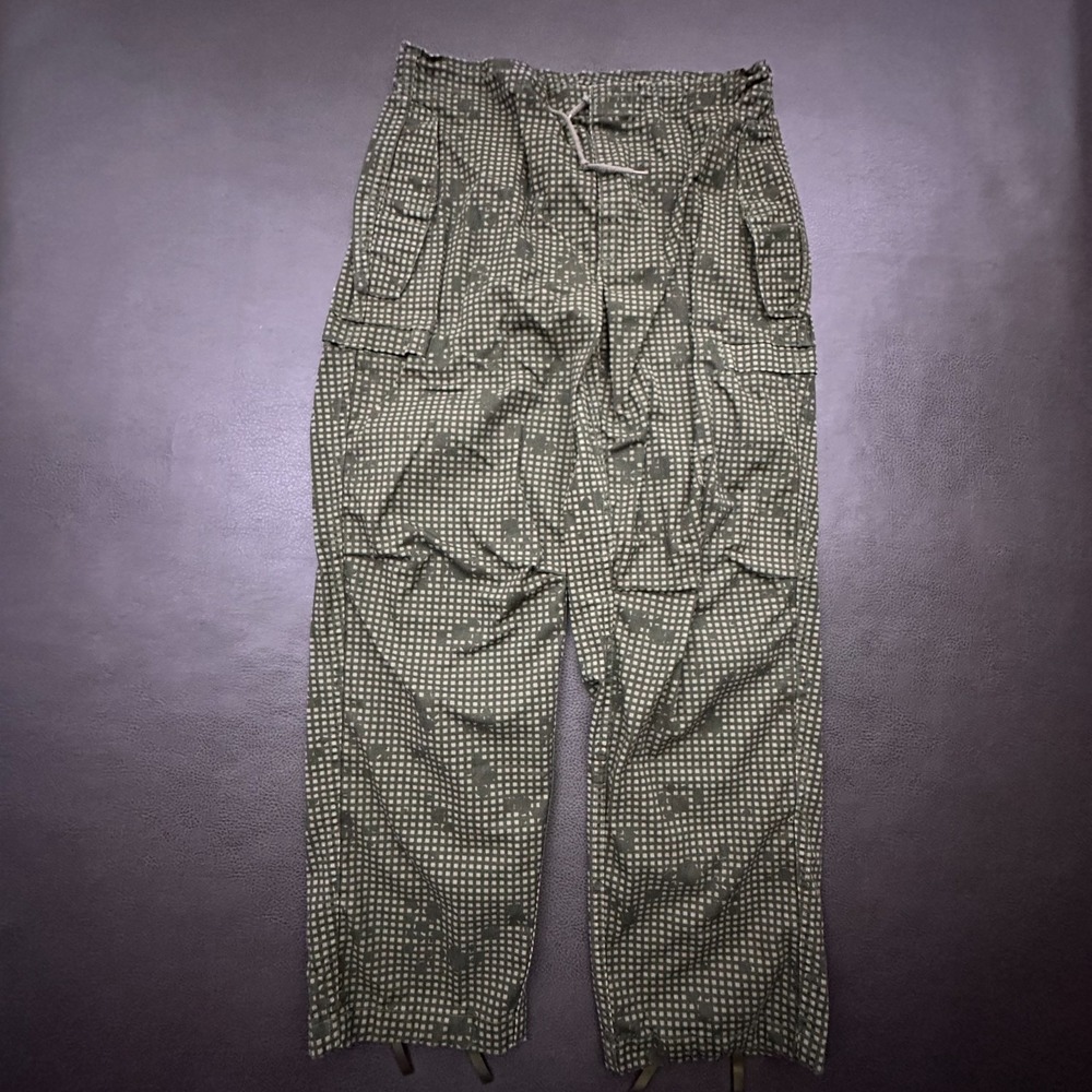 Vintage 1980s Night Camo Pants Mens Small Regular Green Desert Military Cargo